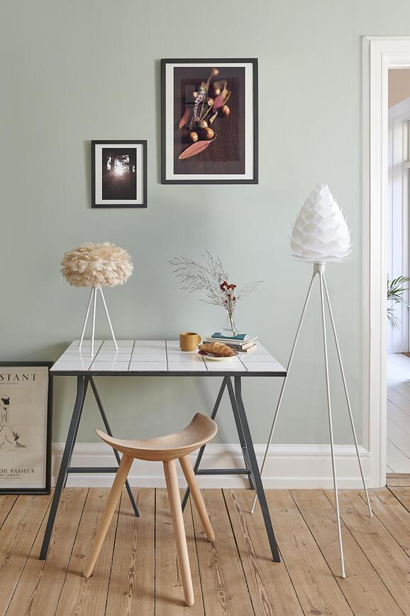 Tripod Pied de Lampadaire, laiton brossé