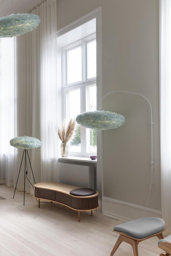 Tripod Pied de Lampadaire, laiton brossé