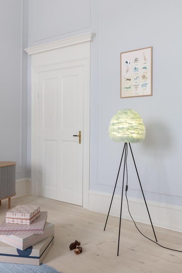 Tripod Pied de Lampadaire, laiton brossé