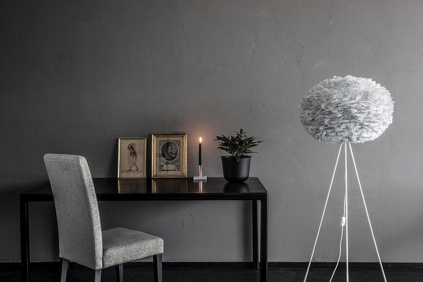 Tripod Pied de Lampadaire, laiton brossé