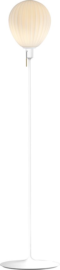 Podna lampa Around The World 140 cm, brušeni mjed