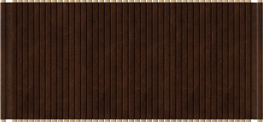 Porte tambour pour table de chevet Audacious, marron foncé