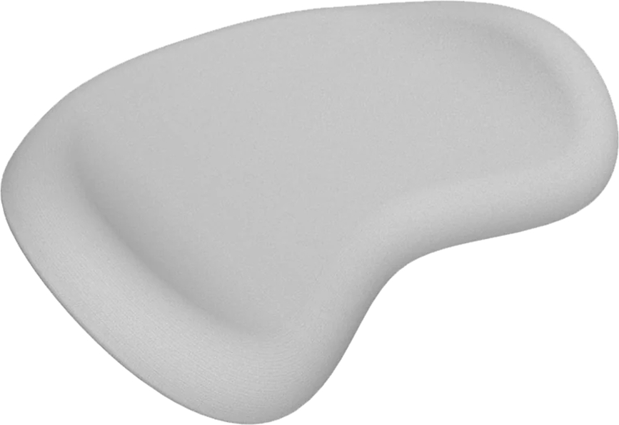 Rembourrage de rechange pour repose-pieds Conversation Piece, gris clair