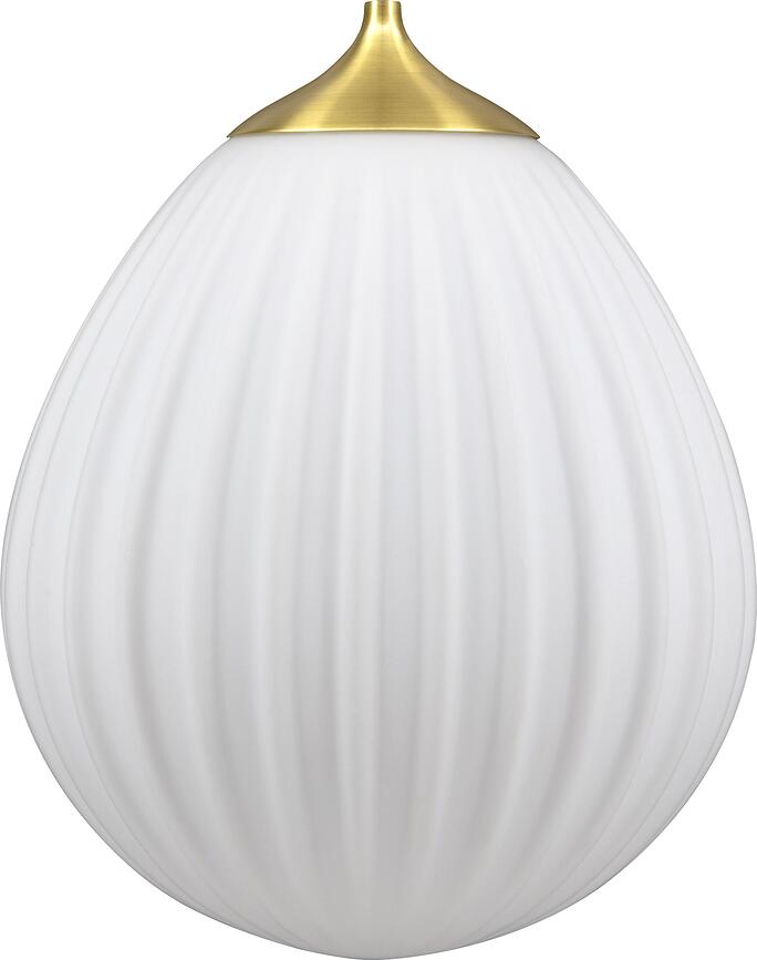 Santé Around the World Senčnik za svetilko, brušena medenina