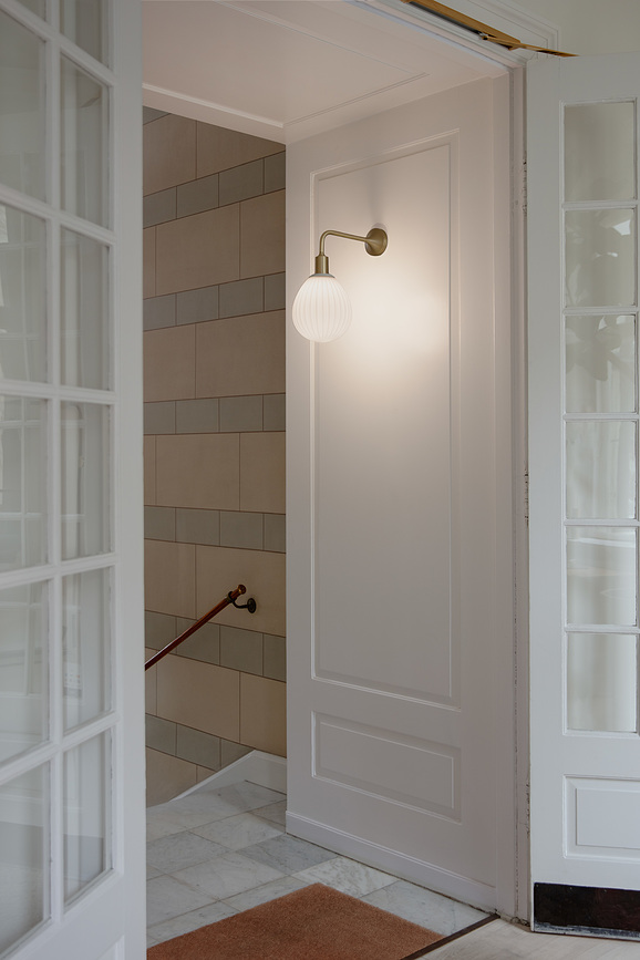 Santé Bras de Lampe, acier poli