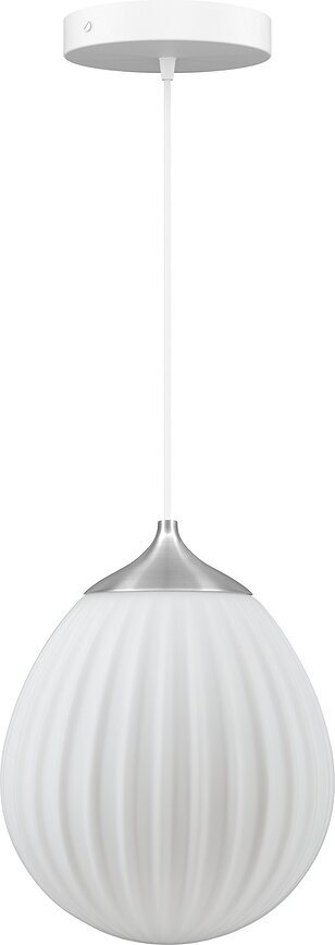 Suspension Around The World mini, acier-blanc