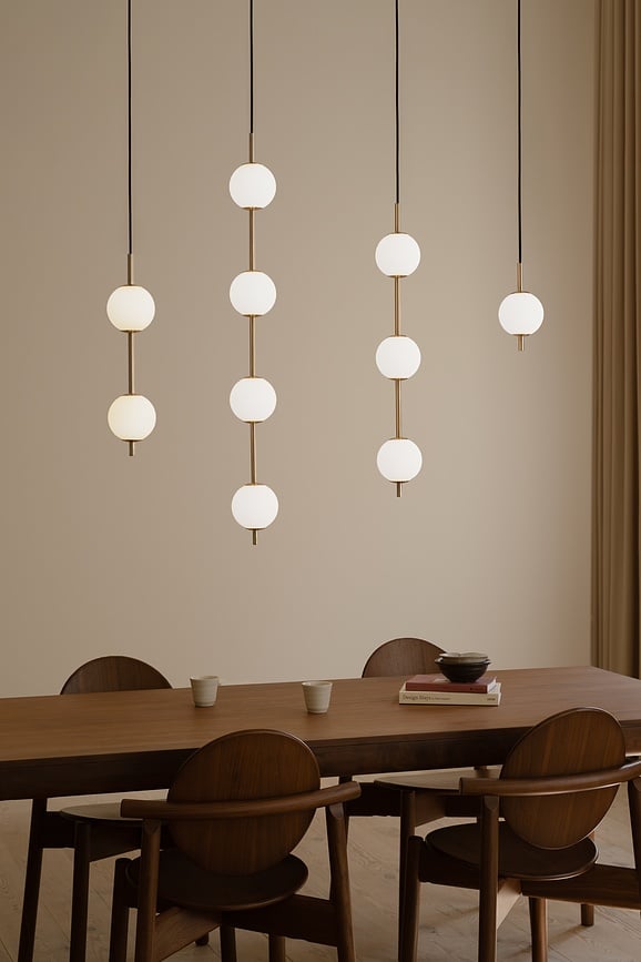 Suspension Audrey 4, laiton