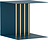 Teaser Regal marineblau