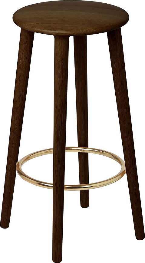 The Socialite Hocker 67,5 cm dunkle Eiche