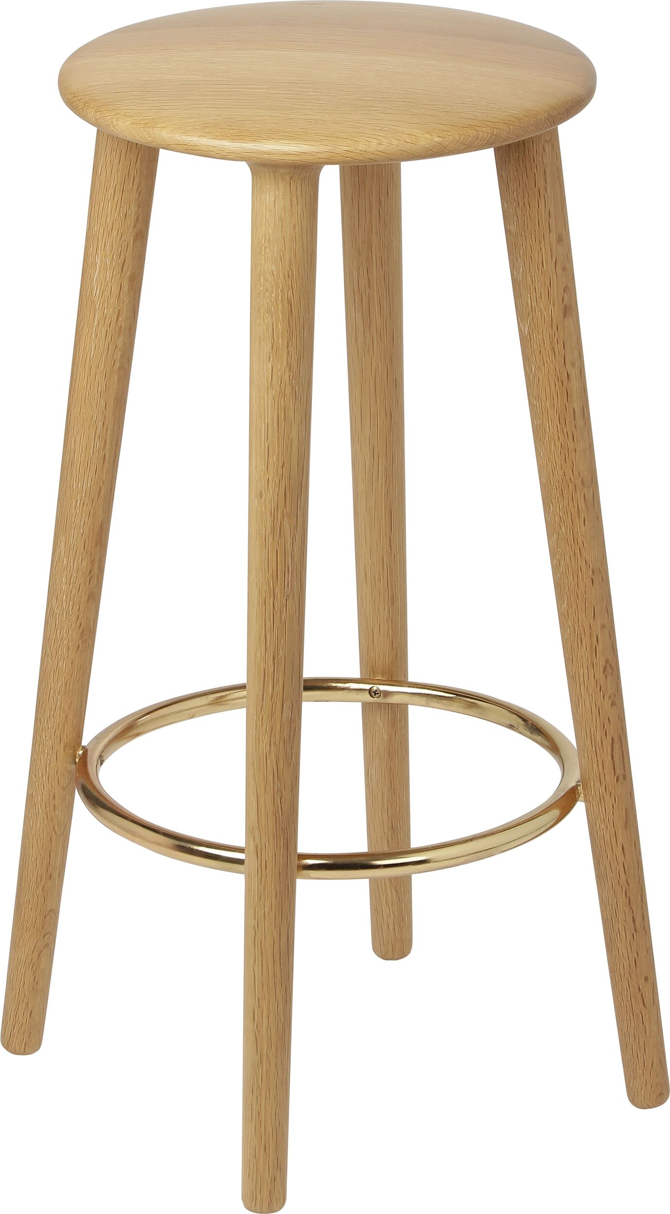 The Socialite Hocker 67,5 cm natürliche Eiche