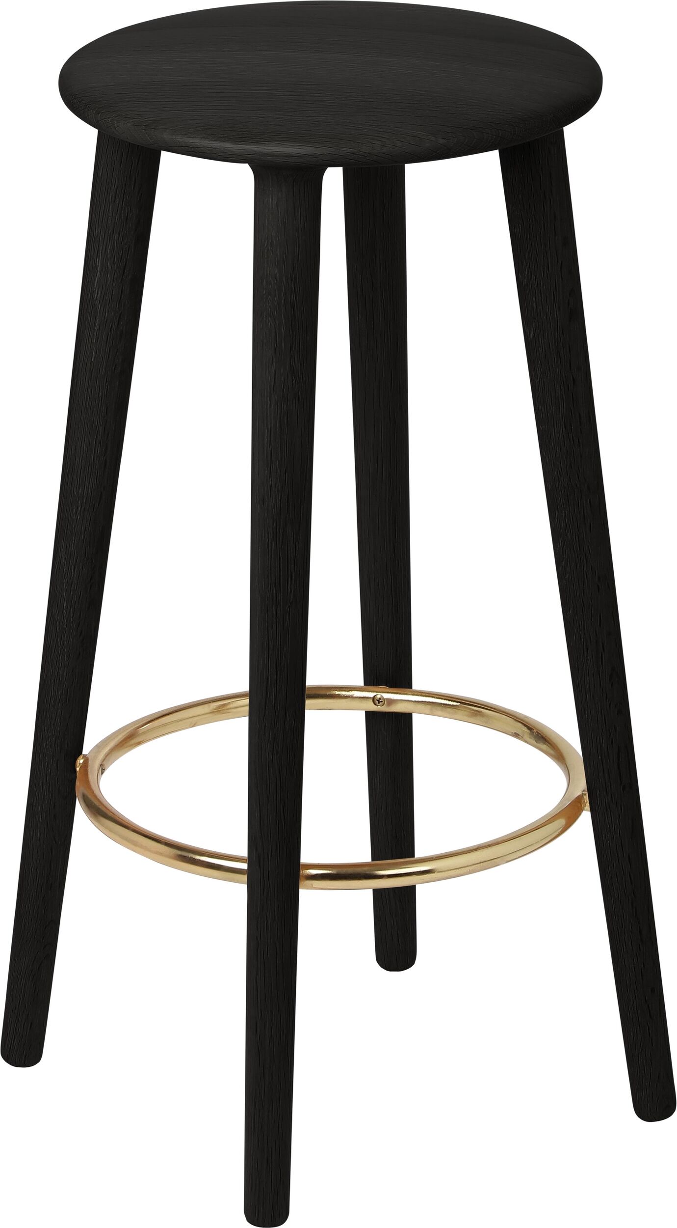 The Socialite Hocker 67,5 cm schwarze Eiche