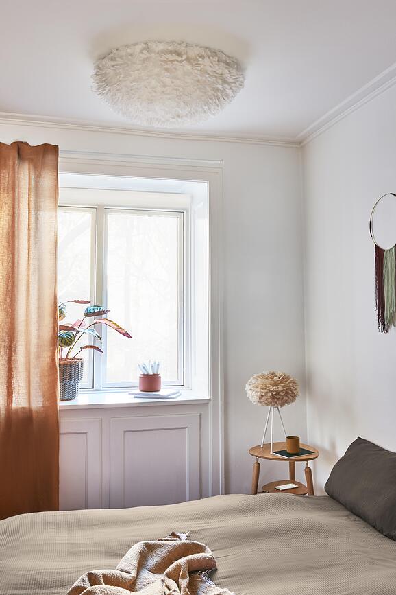 Tripod Βάση Φωτιστικού Επιτραπέζιου, βουρτσισμένος χάλυβας