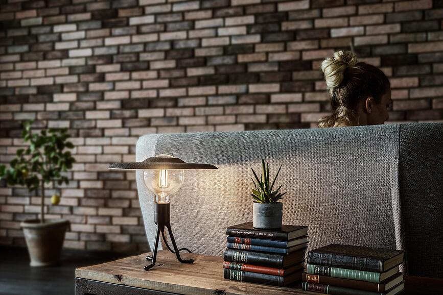 Tripod Base Postolje za stolne i noćne lampe brušeni čelik