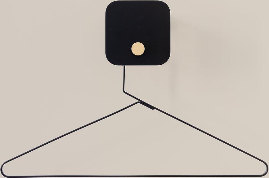 Valet Obešalnik, črn