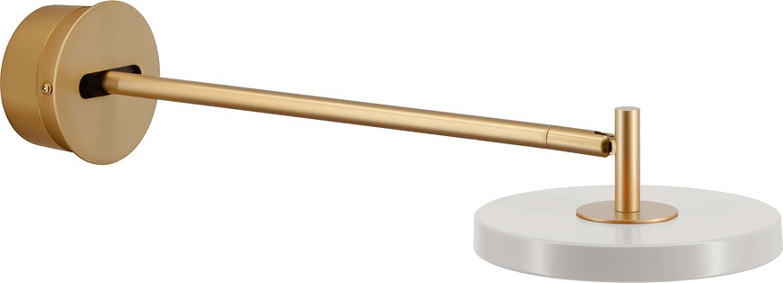 Wandlamp Asteria 44,6 cm grijs met muurbevestiging