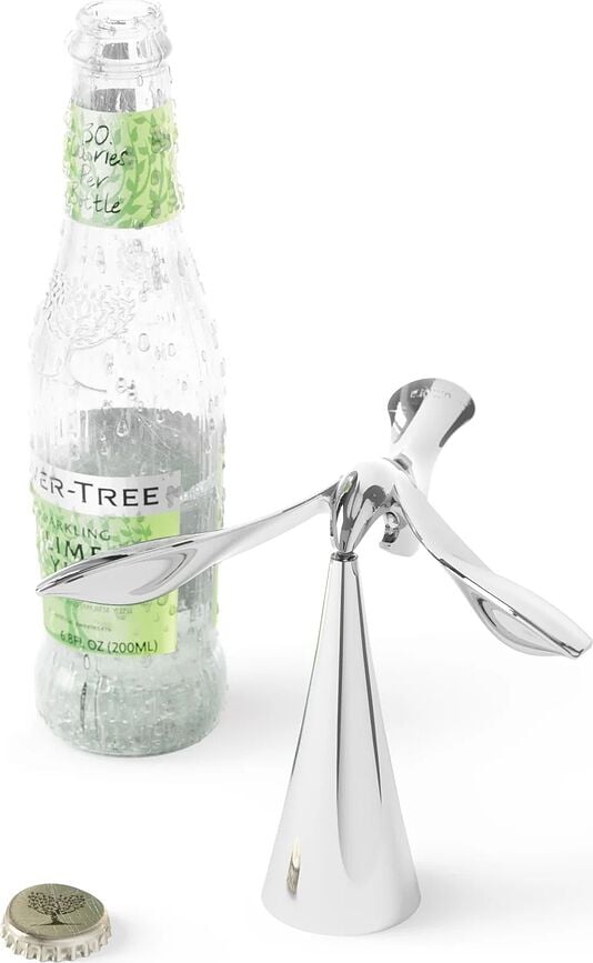 Abrebotellas Tipsy, plateado