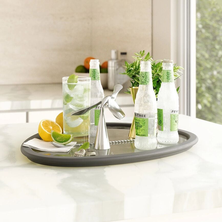 Abrebotellas Tipsy, plateado