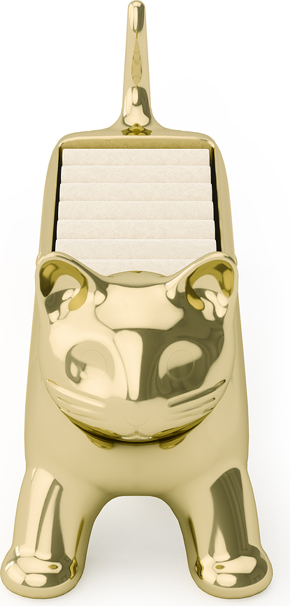 Ali Cat Porte-Bagues, argenté