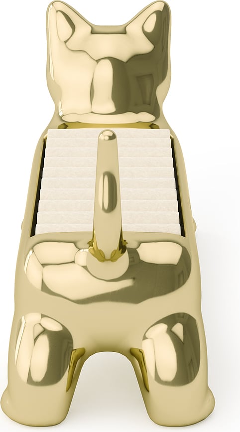 Ali Cat Stalak za prstenje srebrni