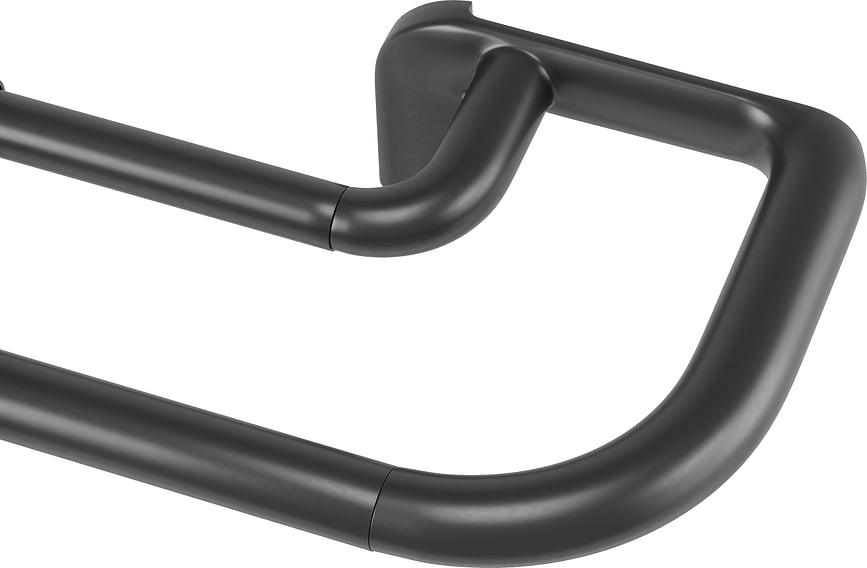 Barra de Cortina Twilight 1020561, negro mate