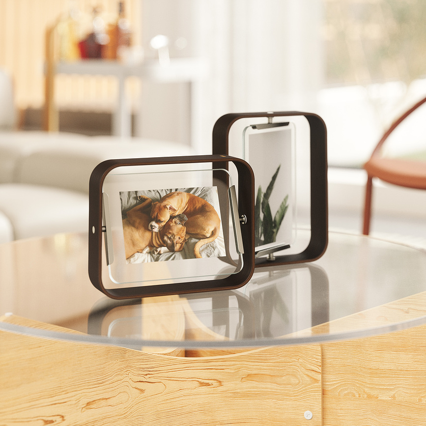 Bellwood Κορνίζα διπλής όψης, μαύρη