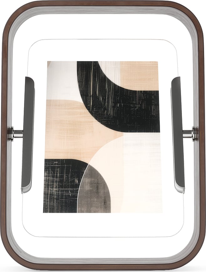 Bellwood Okvir za slike dvostrani 10 x 15 cm orah