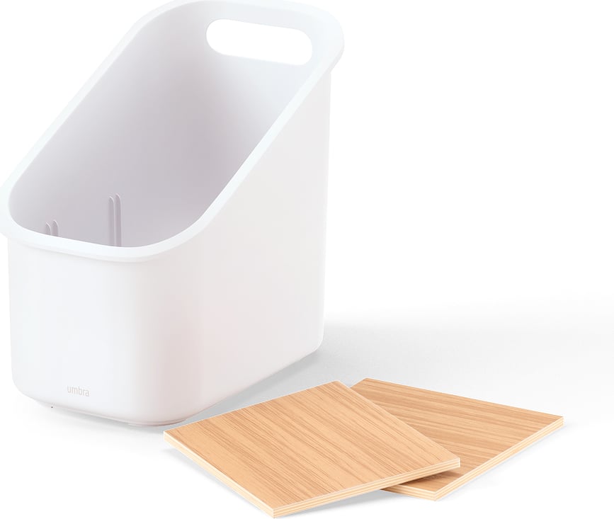 Bellwood Organizator za pribor za jelo bijeli