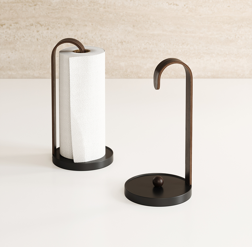 Bellwood Porte-Essuie-Tout, blanc