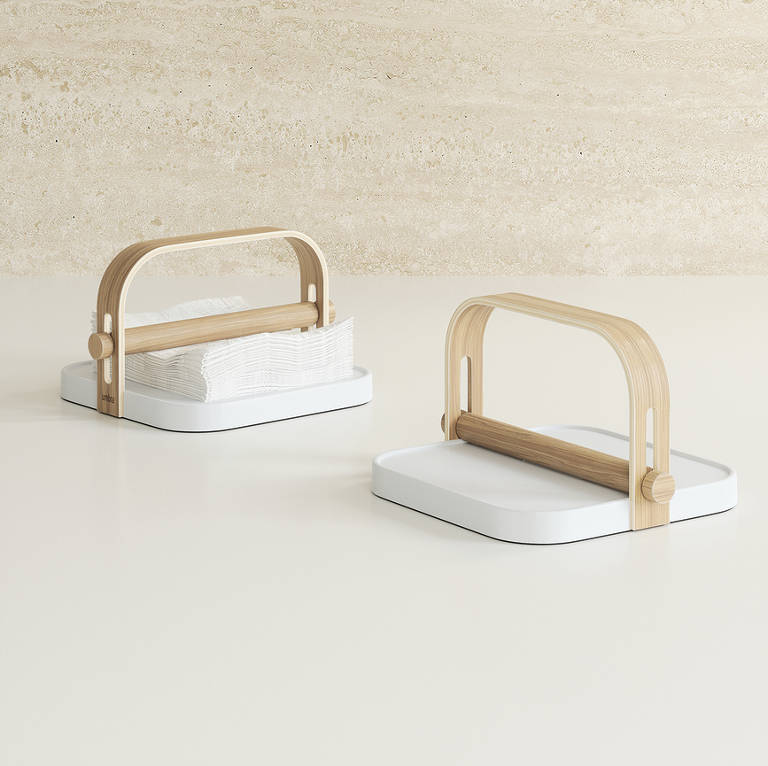 Bellwood Θήκη Χαρτοπετσετών, λευκή