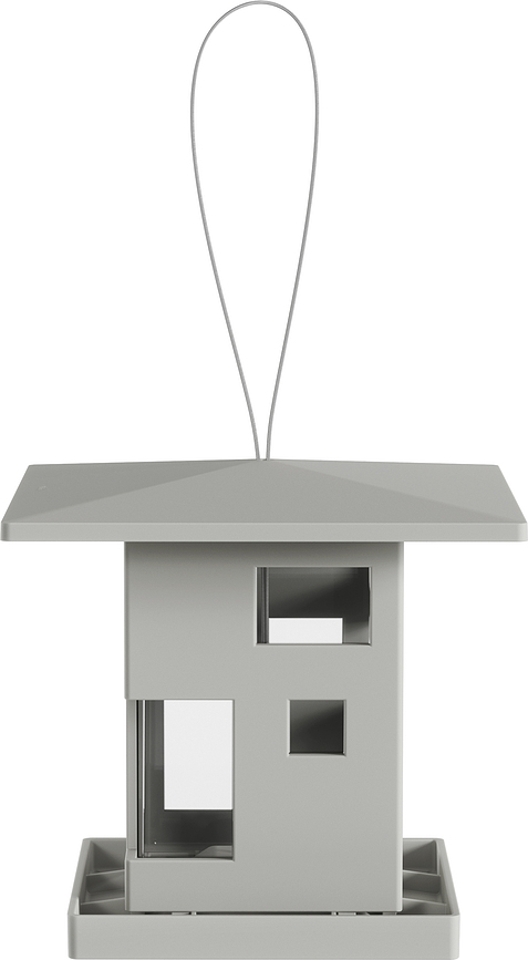 Bird Cafe Hranilica za ptice siva