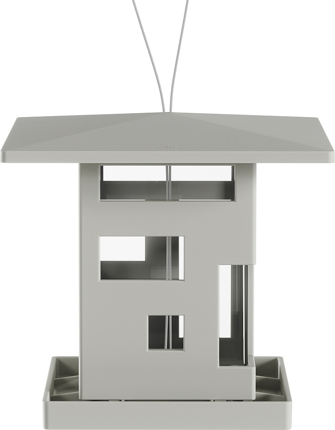 Bird Cafe Ταΐστρα Πουλιών, γκρι