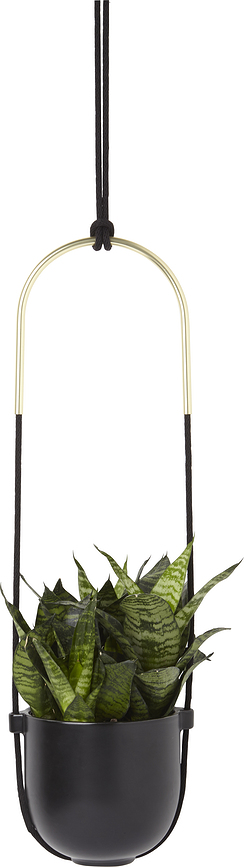 Bolo Γλάστρα κρεμαστή, λευκή