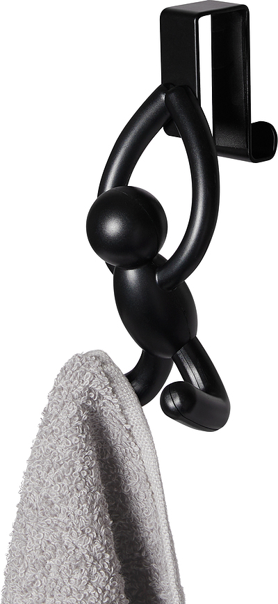 Colgadores para Puerta Buddy, blancos, 2 unidades