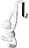 Colgadores para Puerta Buddy, blancos, 2 unidades