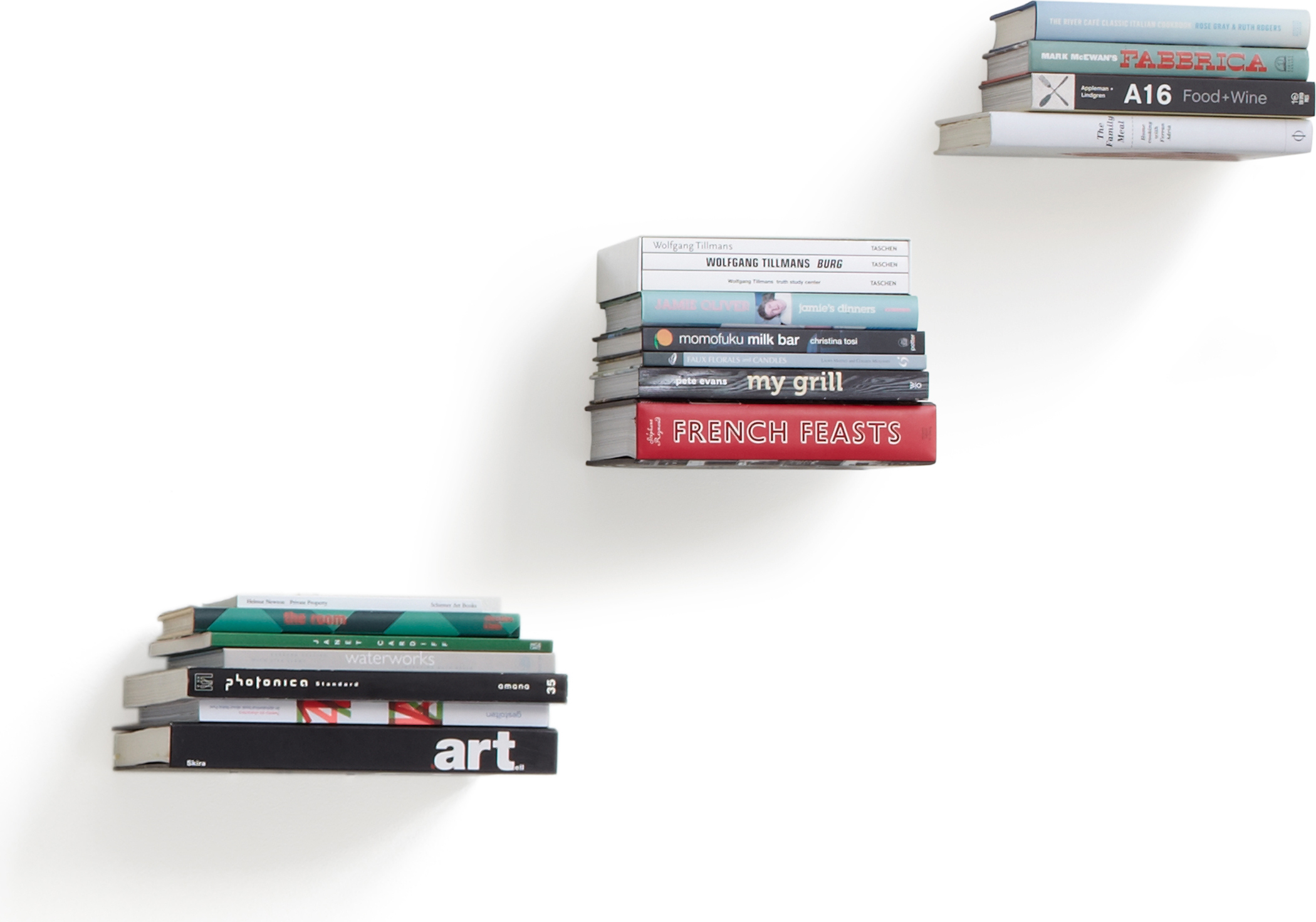 Conceal Bücherregal groß 3 St.