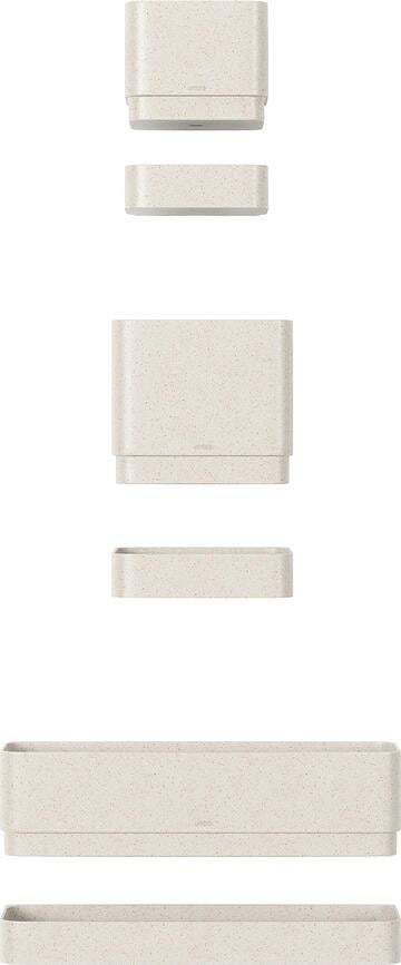 Cubiko Stenski cvetlični lonec, peščen