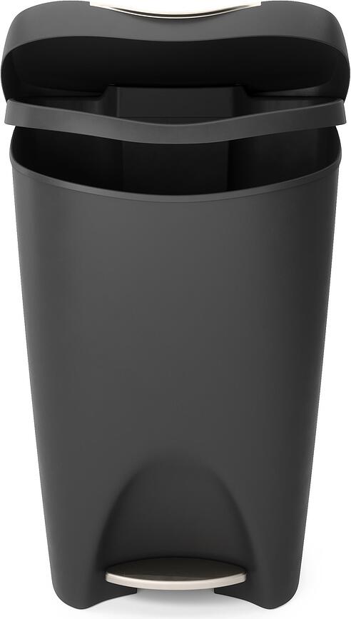 Cubo de basura Brim, 50 L, negro