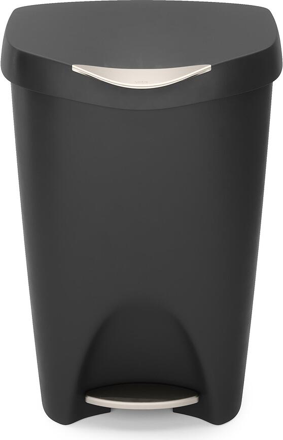 Cubo de basura Brim, 50 L, negro