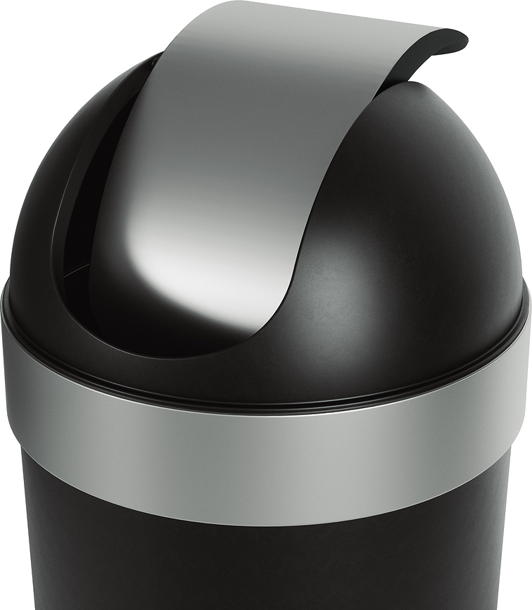Cubo de Basura Venti, 62 L, negro