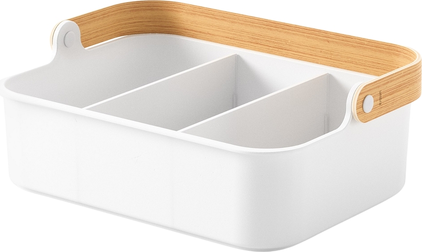 Daiktų organizatorius Bellwood baltos spalvos 35 cm