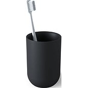 Dantų šepetėlių puodelis Junip juodos spalvos