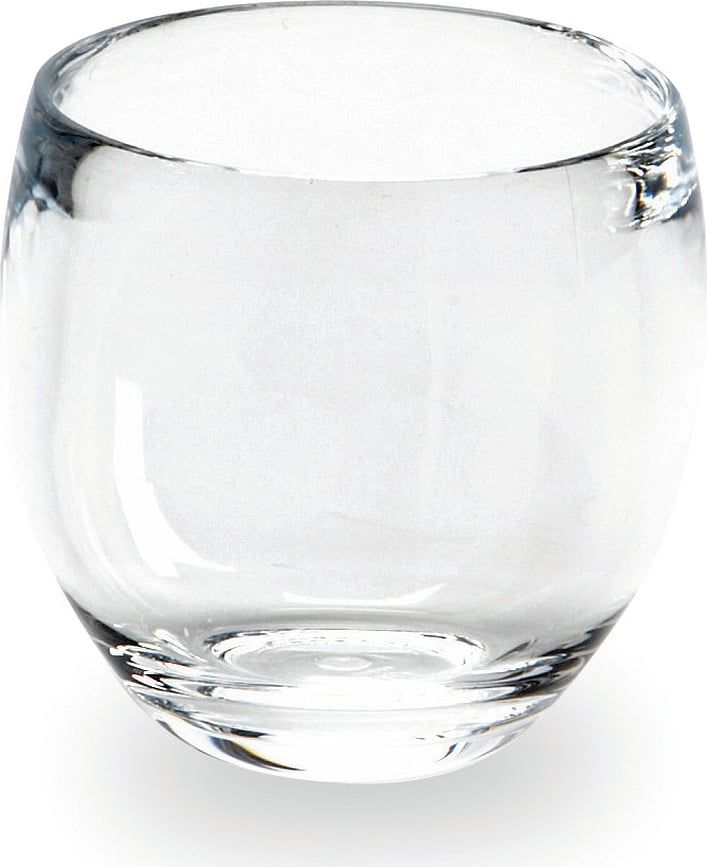 Droplet Badbecher transparent