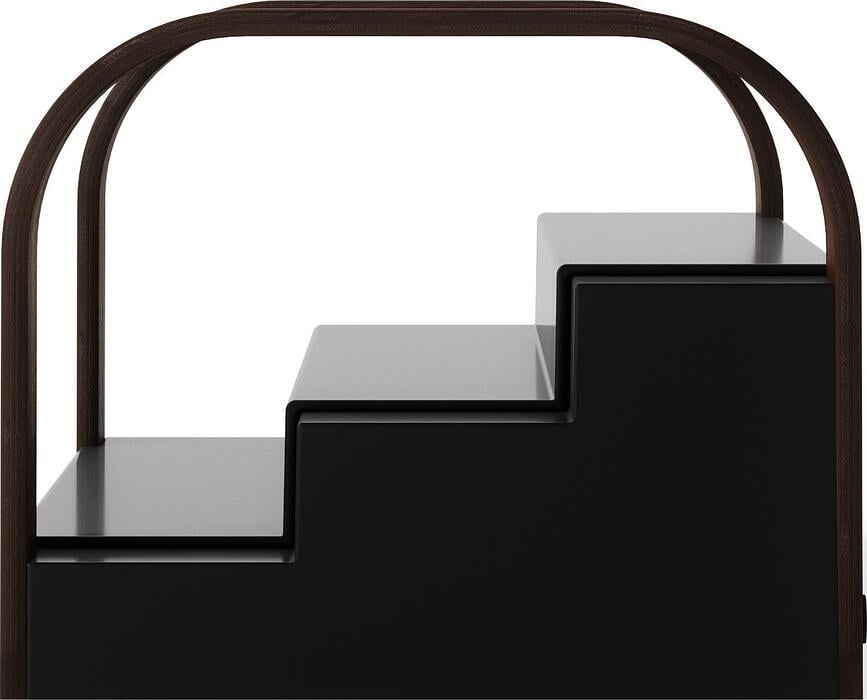 Estantería para accesorios Bellwood, de 3 niveles, blanca