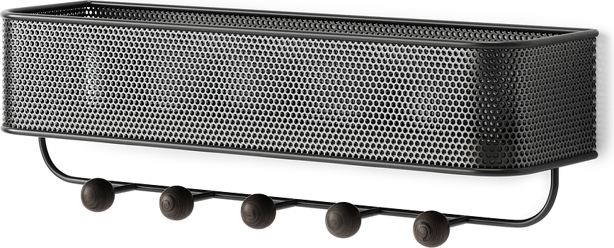 Estique Obešalnik za oblačila in dodatke, bel