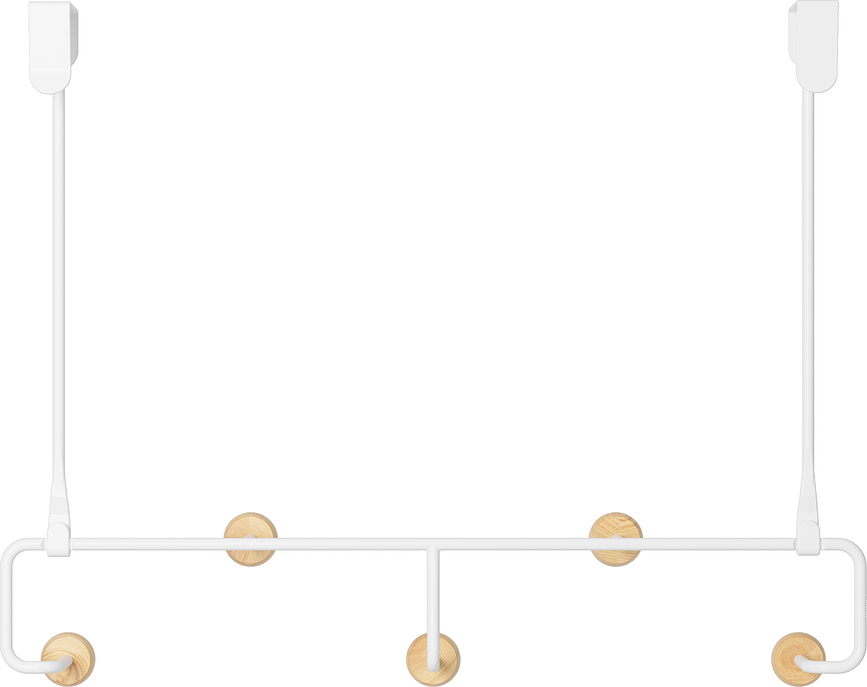 Estique S Vješalica za vrata bijela