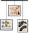 Exhibit Aufhänger für Fotorahmen 20 x 25 cm schwarz dreifach