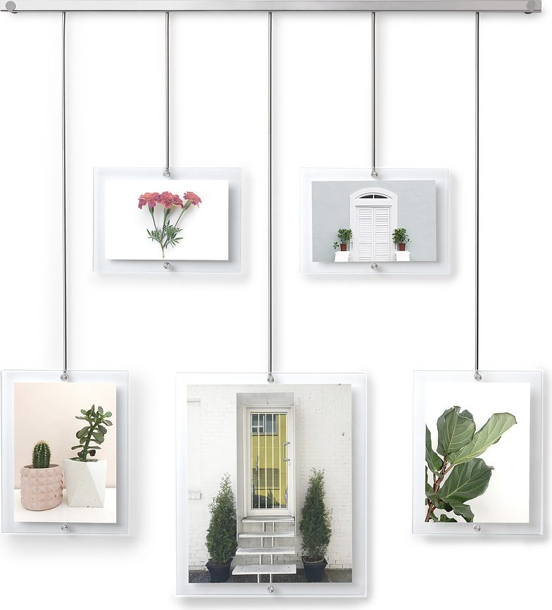 Exhibit Porte-photos, chromé