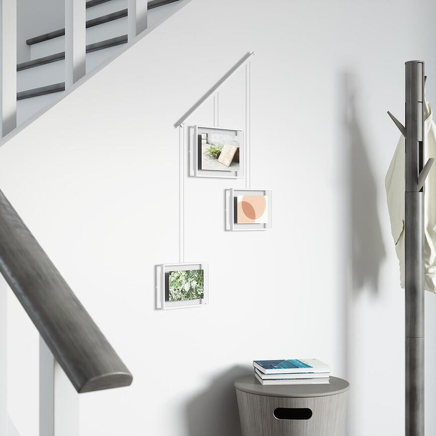 Exhibit Porte-photos triple, noir