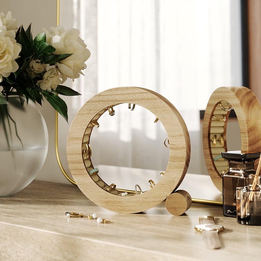 Ferris Stalak za prstenje orah