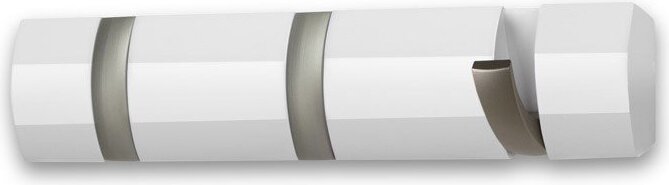 Flip Garderobenleiste kurz weiß